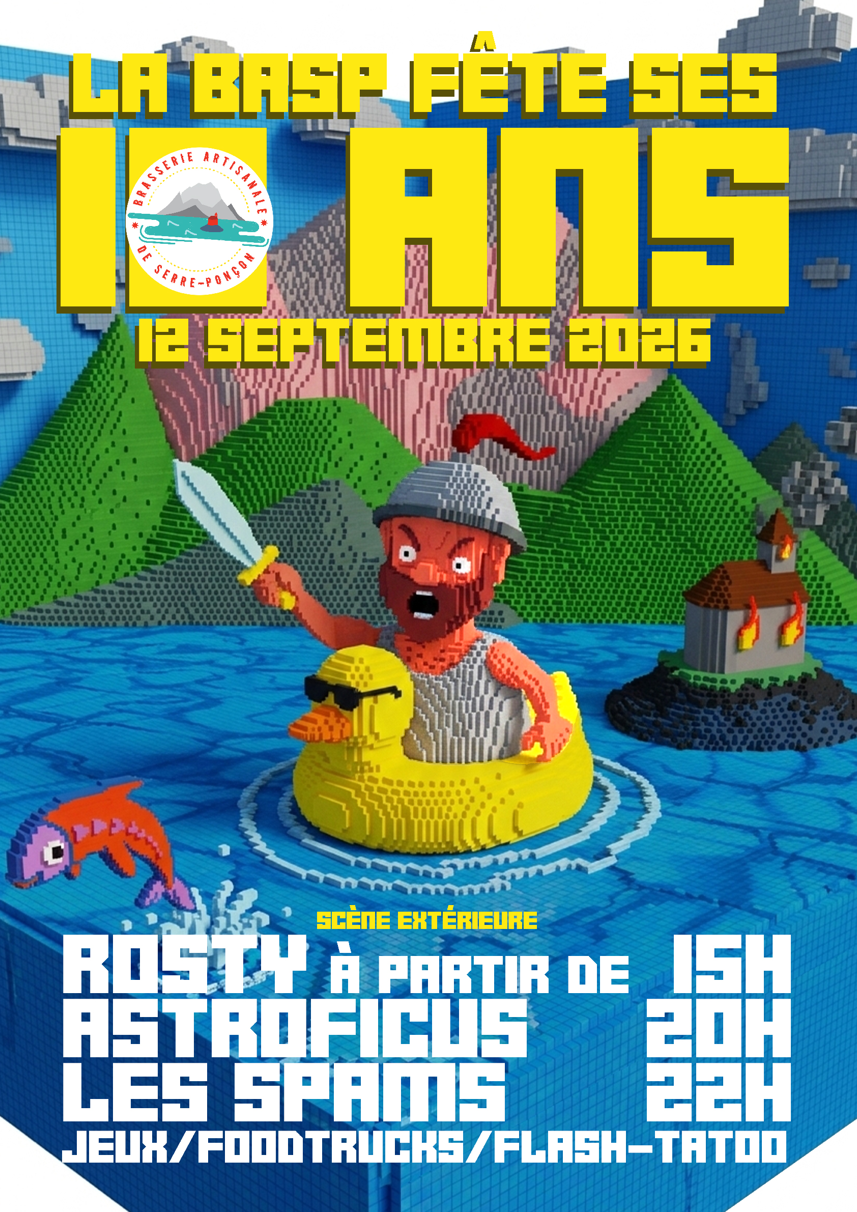 anniversaire des 10 ans de la brasserie artisanale de Serre_Ponçon